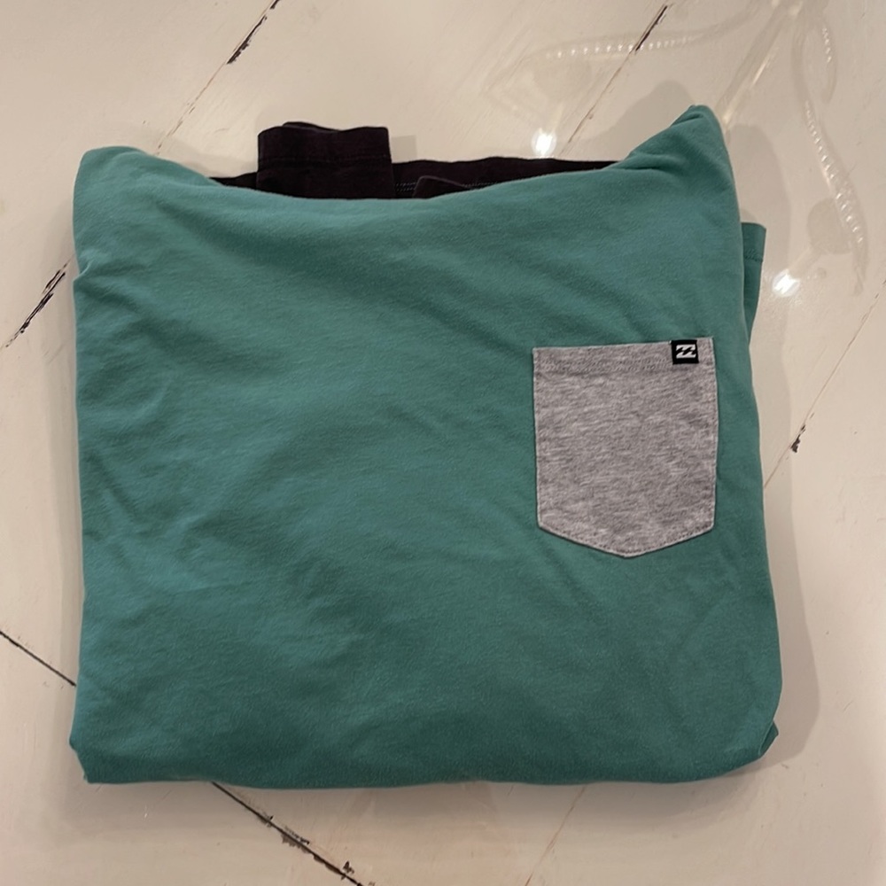 Mens Billabong Pullover green, dark gray, light gray